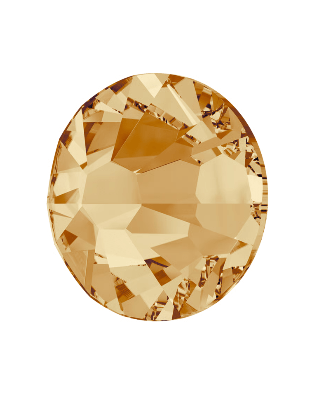 PP9 Light Colorado Topaz 1028 Xilion Chaton Crystals - 1440pc - American Deadstock
