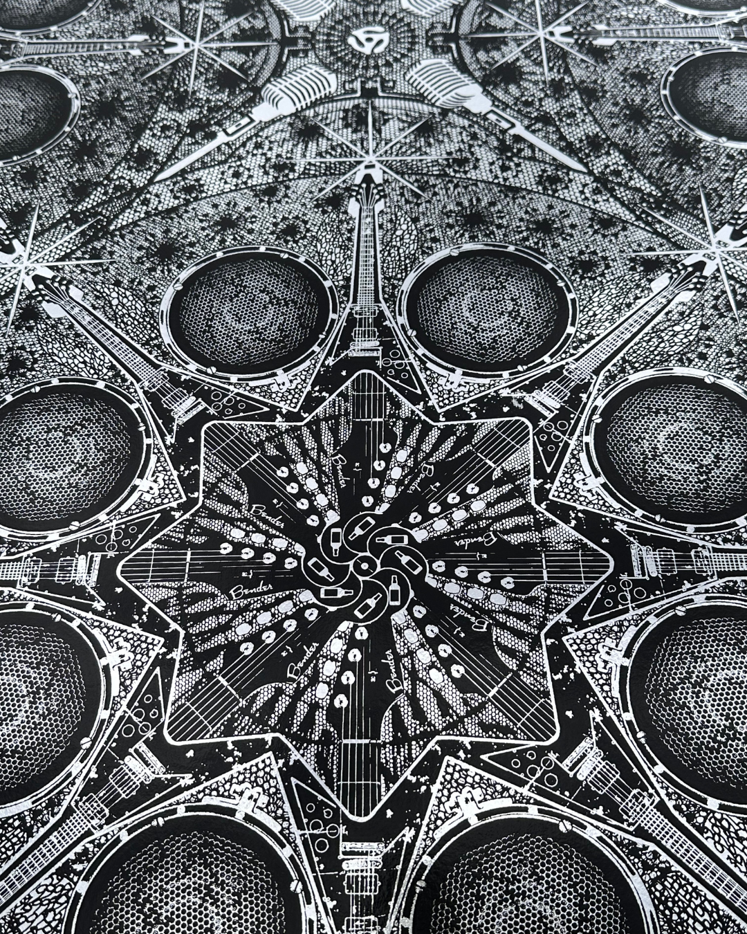 Musical Mandala Wallpaper