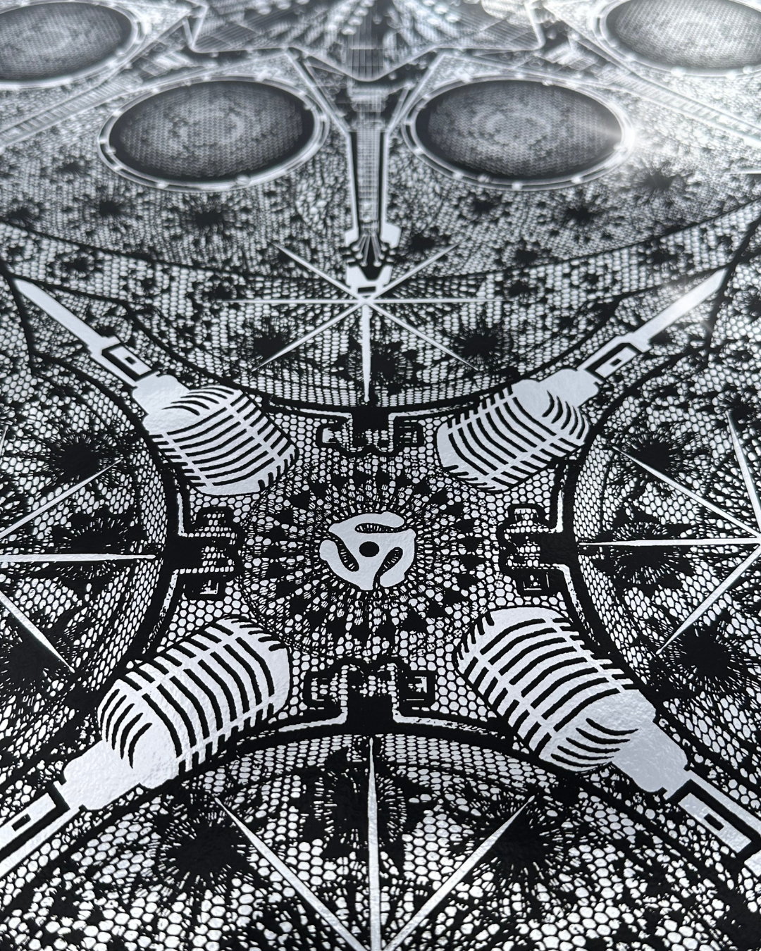 Musical Mandala Wallpaper