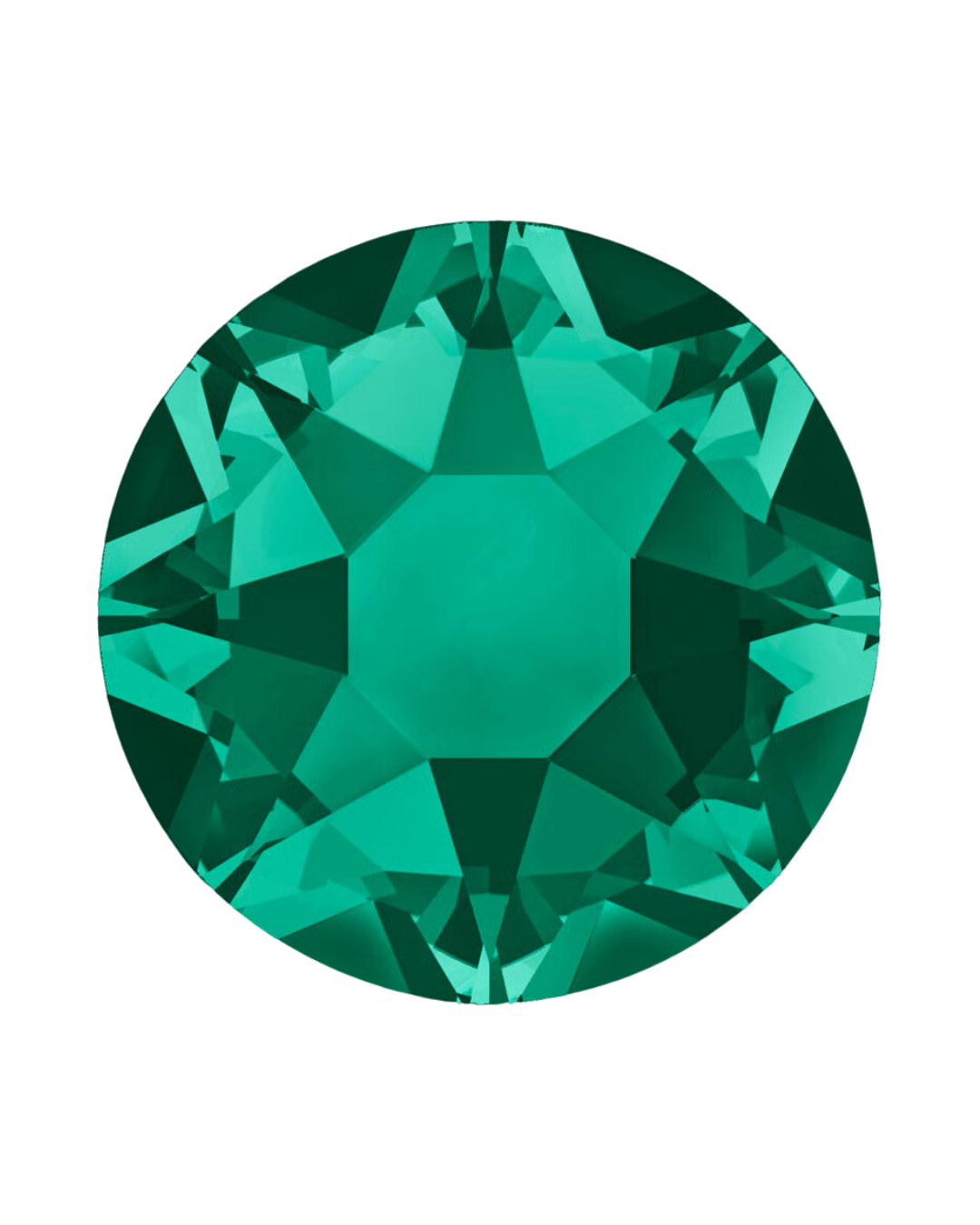 SS16 Emerald 2078 HotFix Crystals Pack - 40pc