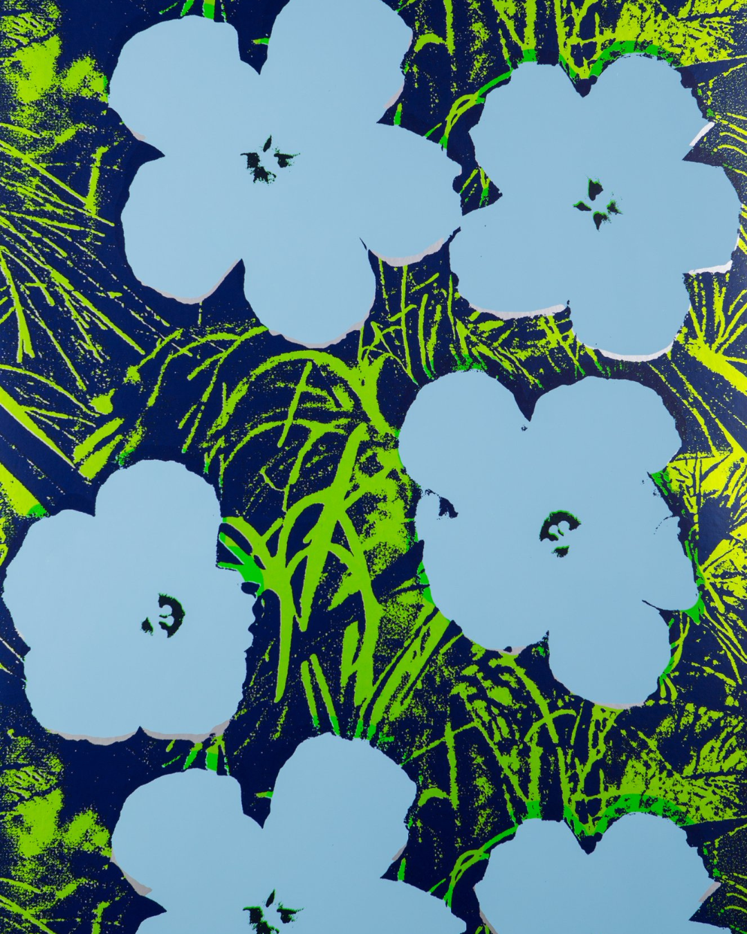 Flowers Wallpaper by Andy Warhol