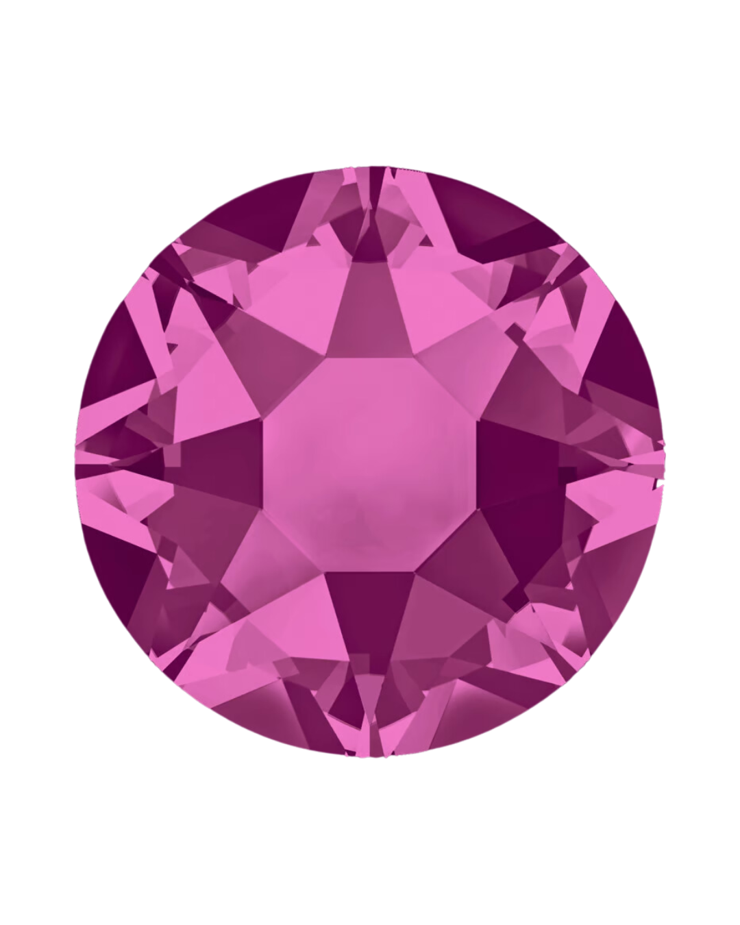 SS12 Fuchsia 2078 HotFix Crystals Pack - 54pc