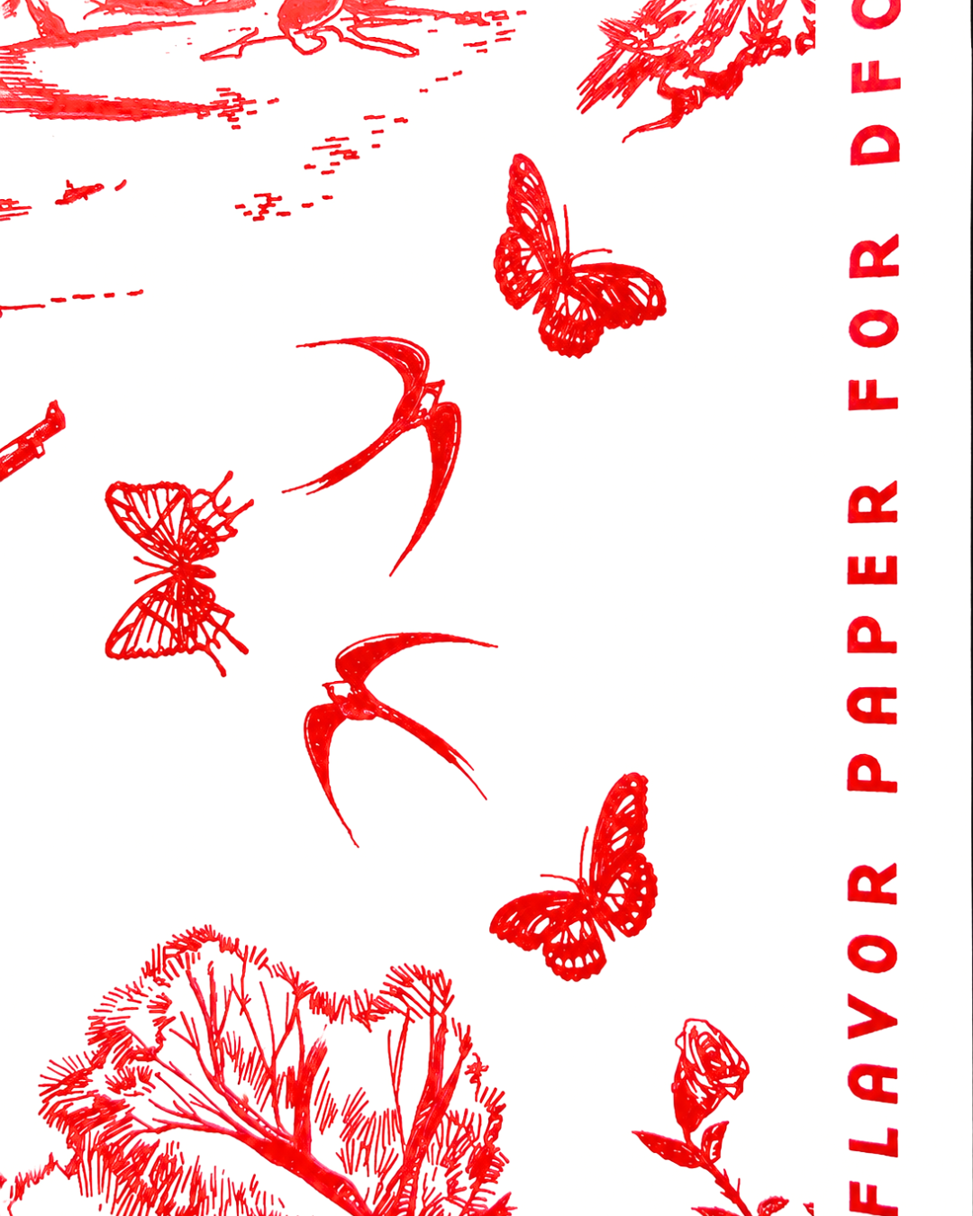Sassy Toile Wallpaper