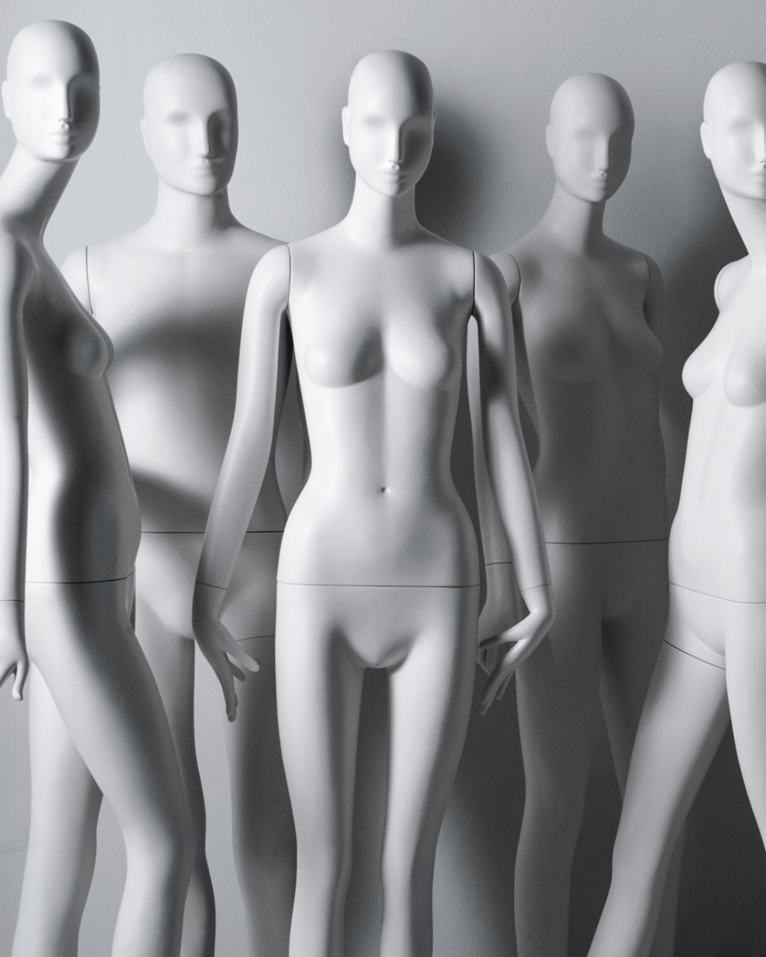 Bonaveri Schläppi 2200 V Classic White Fashion Exhibition Mannequin - American Deadstock