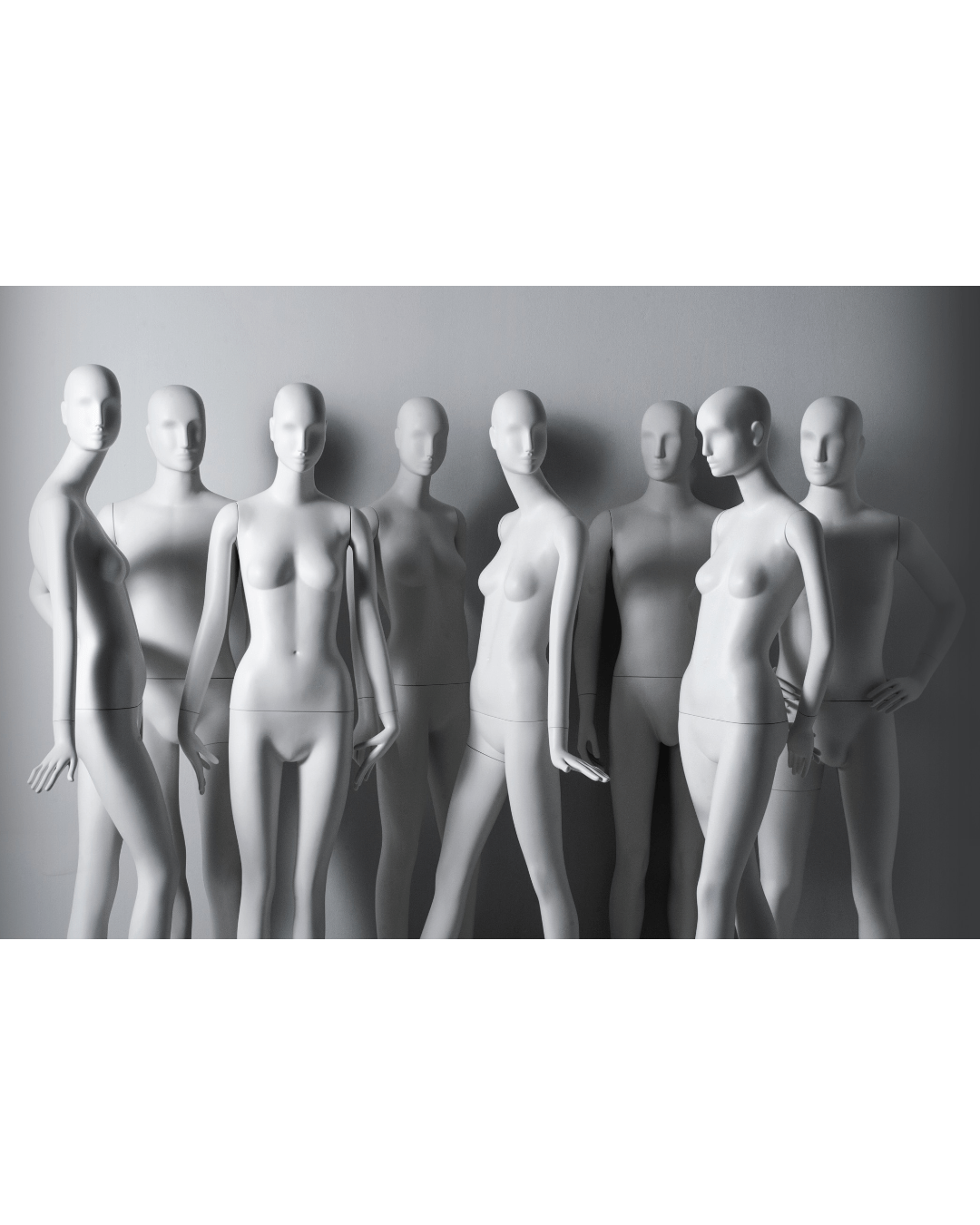 Bonaveri Schläppi 2200 V Classic White Fashion Exhibition Mannequin - American Deadstock