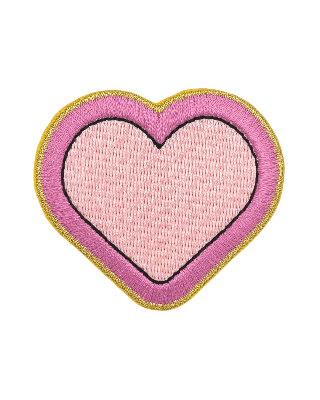Pink Heart Sticker Patch - American Deadstock