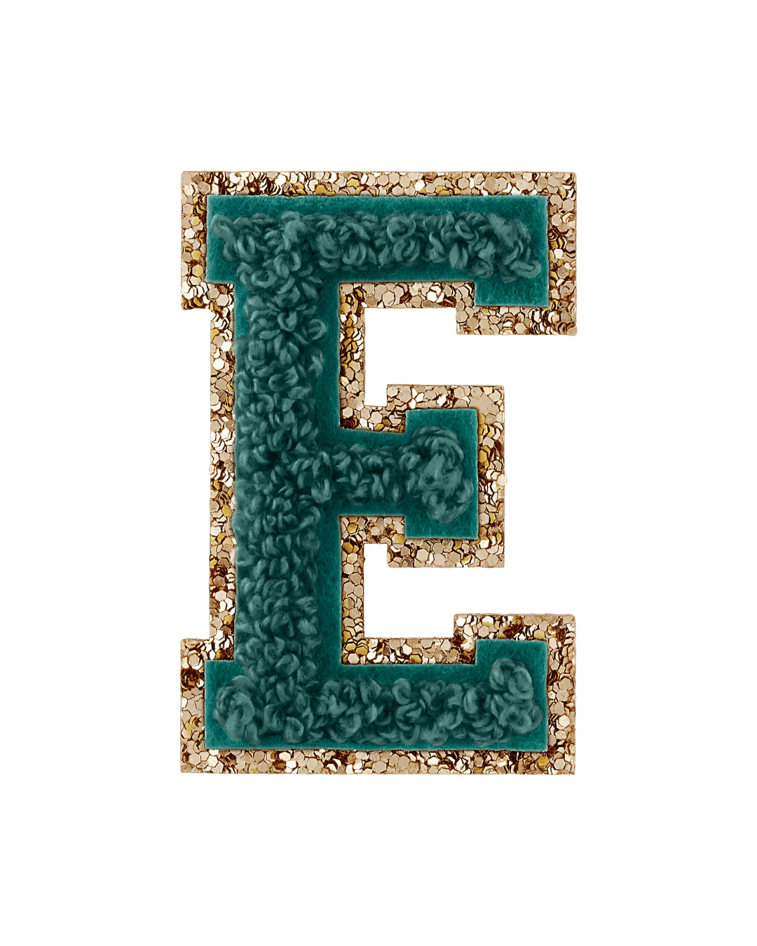 GROZON 4.5 Yellow Chenille Letter Patch - Iron On GROZON 4.5 Yellow Chenille Letter Patch - Iron On