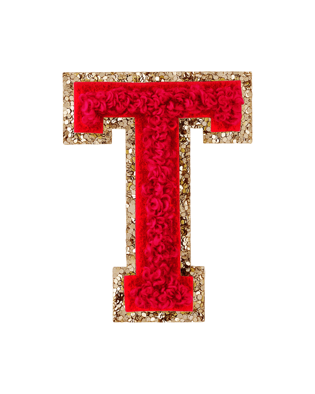 Stoney Clover Lane Ruby Red Glitter Varsity Letter Patch