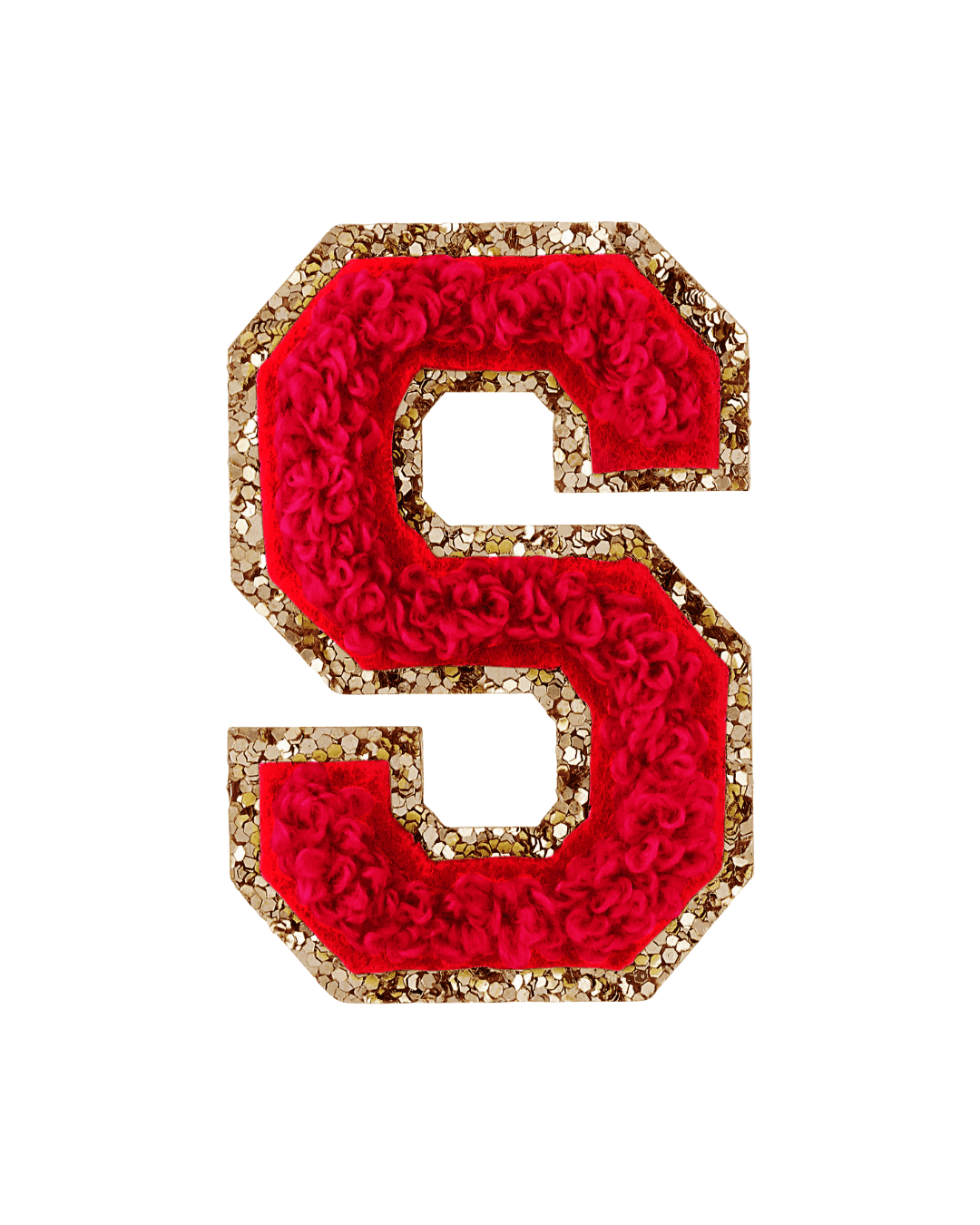 Stoney Clover Lane Ruby Red Glitter Varsity Letter Patch