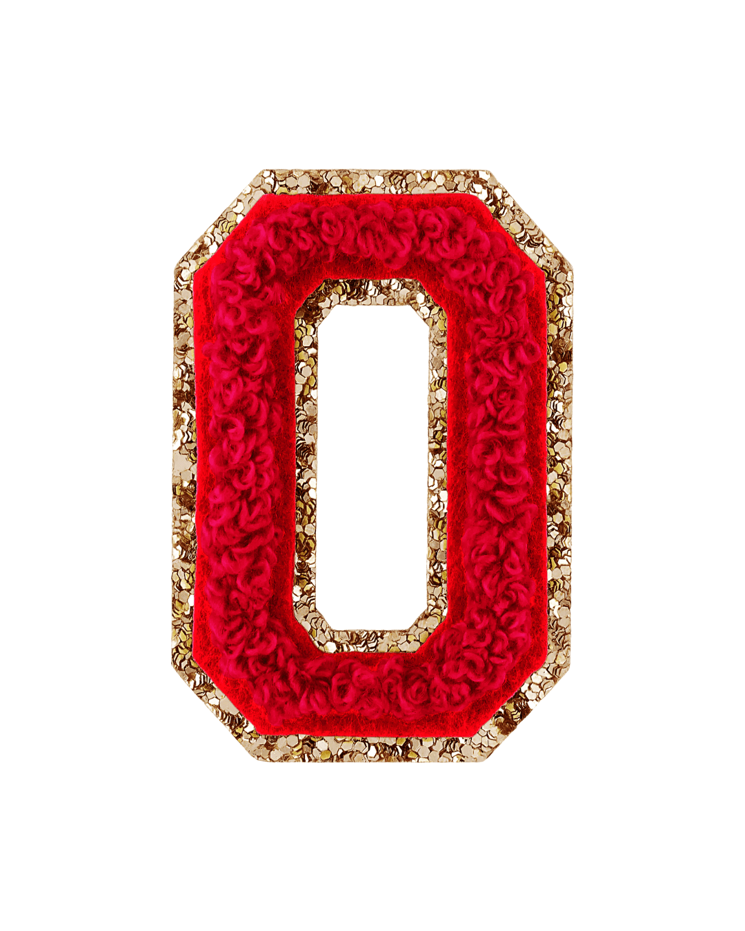 Stoney Clover Lane Ruby Red Glitter Varsity Letter Patch