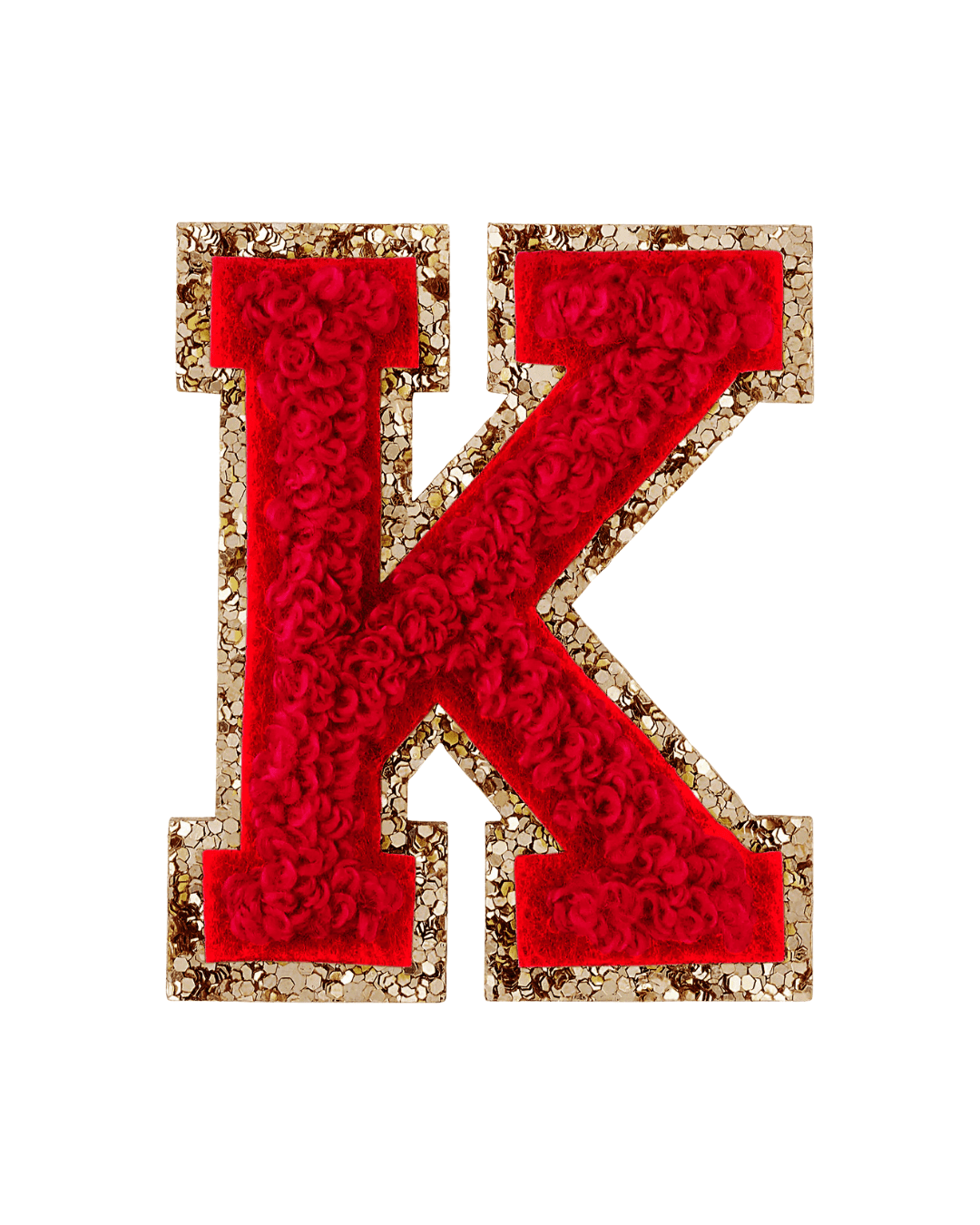 Stoney Clover Lane Ruby Red Glitter Varsity Letter Patch