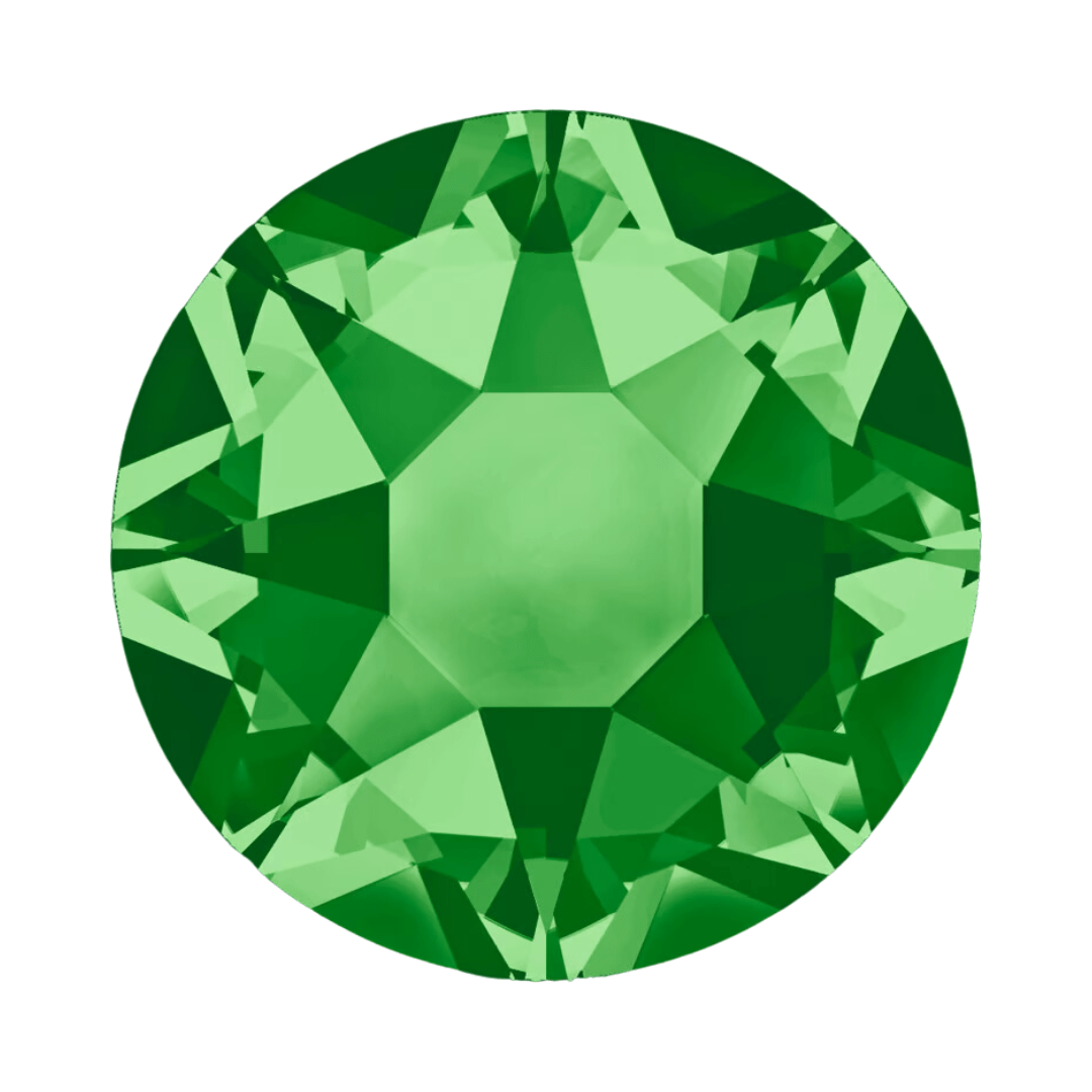 Swarovski SS12 Fern Green 2078 HotFix Crystals Pack - 54pc
