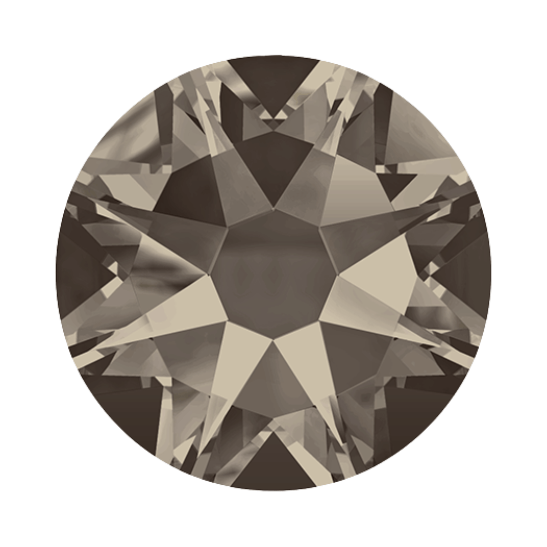 SWAROVSKI SS12 Greige 2088 Xirius Rose Flatback Foiled Crystals - 1440pcs - American Deadstock