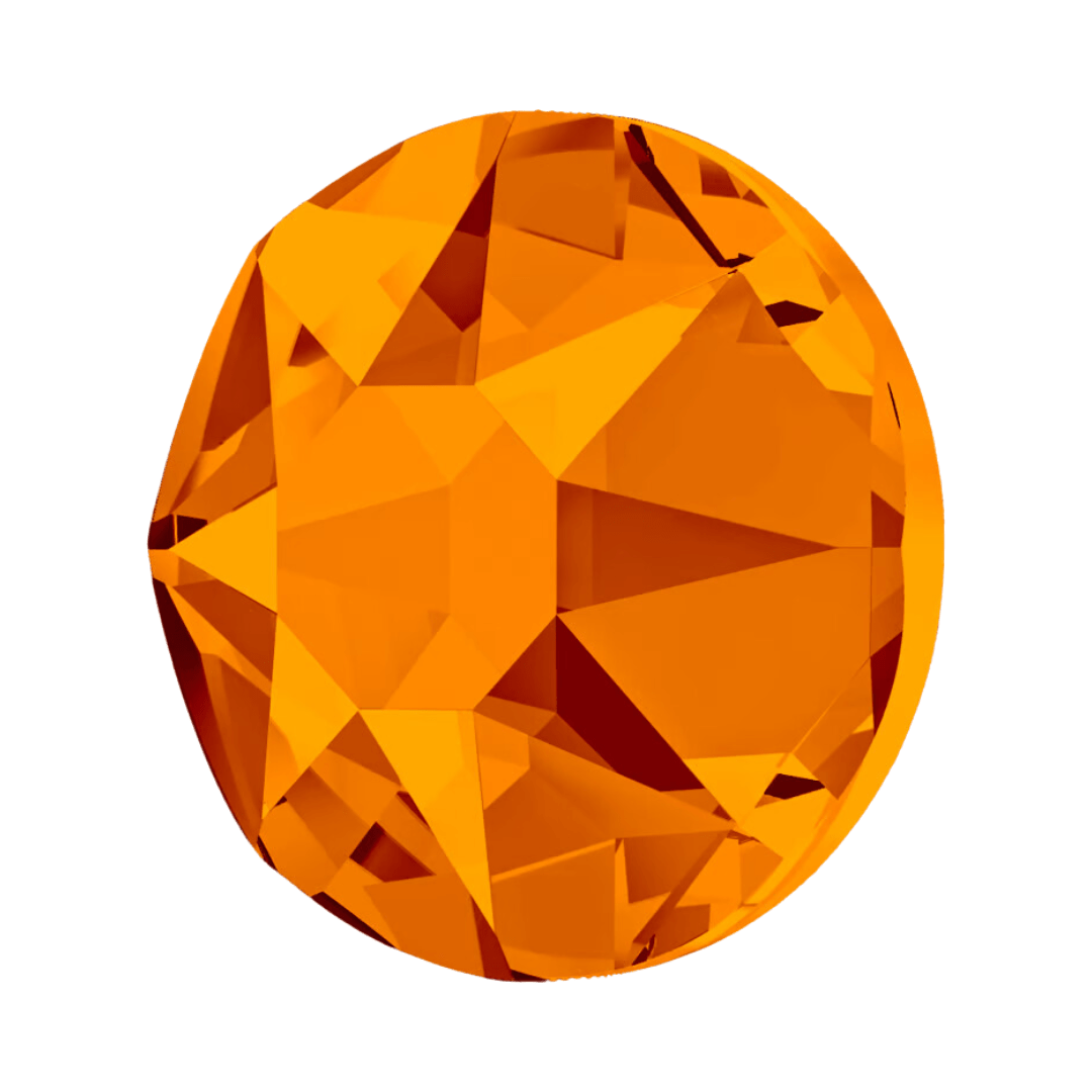 Swarovski SS12 Tangerine 2078 HotFix Crystals Pack - 54pc
